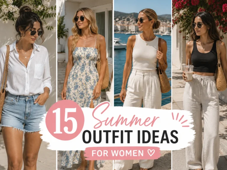 15 Summer Outfit Ideas for Women