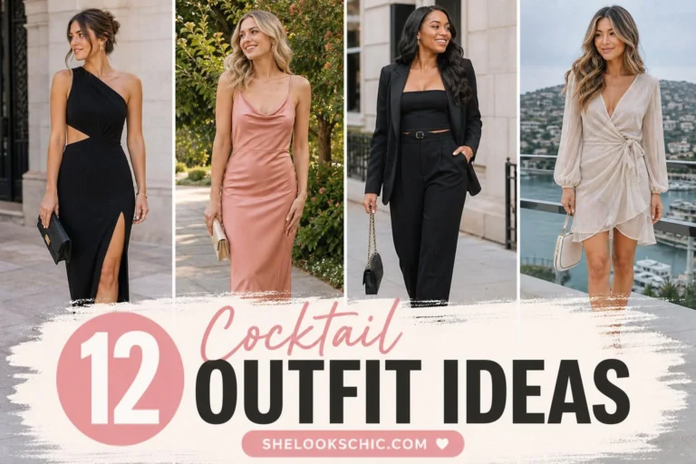 12 Cocktail Outfit Ideas